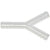 Tubing Connector Y, PP 10 mm, Polypropylene, 20/PK | 222575
