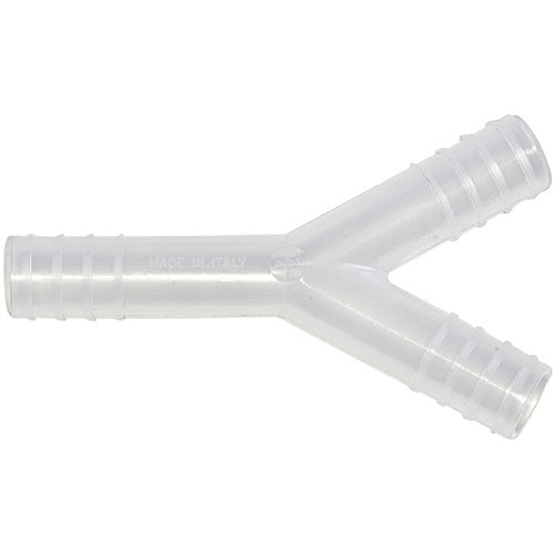 Tubing Connector Y, PP 16 mm, Polypropylene, 10/PK | 222605