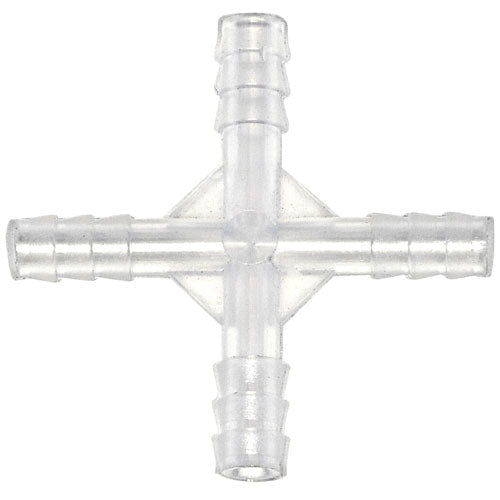 Tubing Connector 4 Way, PP 3.5 mm, Polypropylene, 20/PK | 222925
