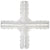 Tubing Connector 4 Way, PP 8 mm, Polypropylene, 20/PK | 222945