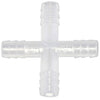 Tubing Connector 4 Way, PP 10 mm, Polypropylene, 20/PK | 222955