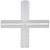 Tubing Connector 4 Way, PP 13.5 mm, Polypropylene, 20/PK | 222975