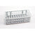 Rack Test Tube 60 Place White, PP 16 mm, Polypropylene, 5/CS | 225655-0000