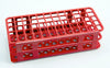 Rack Test Tube 60 Place Red, PP 16 mm, Polypropylene, 5/CS | 225655-0001