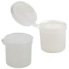 Container with Hinged Lid, PE 1 oz, 100/CS | 226254-1500