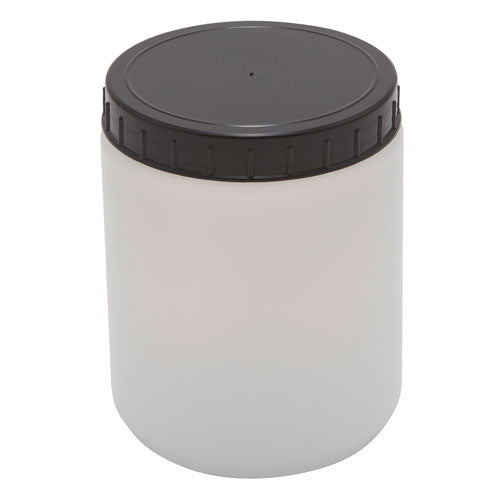 Jar Round, HDPE with PP Cap 500 mL, 10/PK | 226415-0500