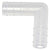 Tubing Connector L, PP 10 mm, Polypropylene, 20/PK | 227195