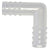 Tubing Connector L, PP 12 mm, Polypropylene, 20/PK | 227205