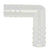 Tubing Connector L, PP 14 mm, Polypropylene, 10/PK | 227215