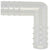 Tubing Connector L, PP 16 mm, Polypropylene, 10/PK | 227225