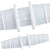Tubing Connector Straight, PP 12-14 mm, Polypropylene, 10/PK | 227275
