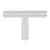 Tubing Connector T, PP 12 mm, Polypropylene, 20/PK | 227945