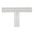 Tubing Connector T, PP 16 mm, Polypropylene, 10/PK | 227965