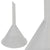 Funnel Analytical, PP 45 mm, Polypropylene, 20/PK | 241625