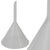 Funnel Analytical, PP 120 mm, Polypropylene, 10/PK | 241705