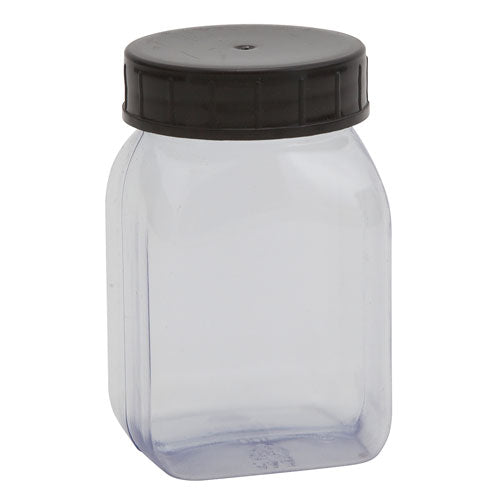 Bottle Wide Mouth with Cap, PVC 100 mL, 12/PK | 301935