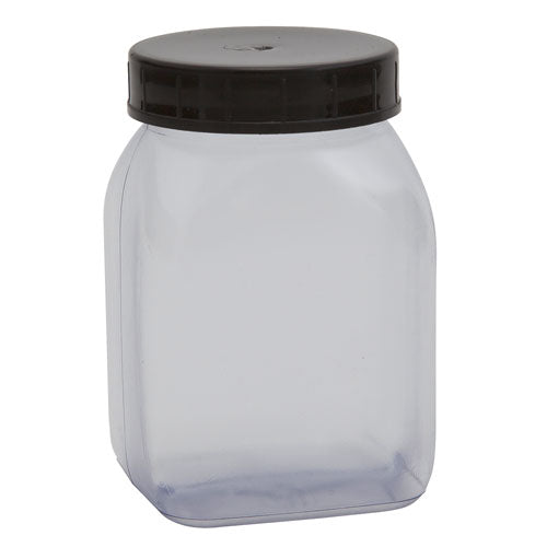 Bottle Wide Mouth with Cap, PVC 200 mL, 6/PK | 301945