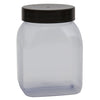Bottle Wide Mouth with Cap, PVC 500 mL, 4/PK | 301964