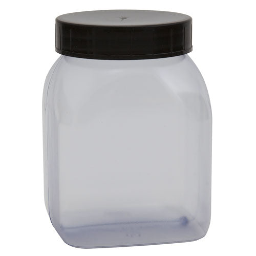 Bottle Wide Mouth with Cap, PVC 500 mL, 4/PK | 301964