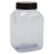 Bottle Wide Mouth with Cap, PVC 2000 mL, 2/PK | 301984