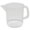 Beaker Low with Handle, PP 500 mL, Polypropylene, 4/PK | 326495-0500