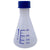 Flask Erlenmeyer with Blue Cap, PP 500 mL, Polypropylene, 6/CS | 341495