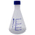 Flask Erlenmeyer with Blue Cap, PP 1000 mL, Polypropylene, 4/CS | 341505