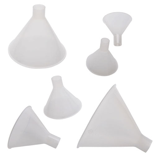 Funnel 6 Piece Powder Set, PP, Polypropylene | 342555-0SET