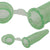 Tube Micro Cent Green, PP 1.5 mL, Polypropylene, 500/PK | 399325-0003