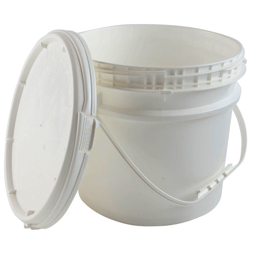 Pail Screw Top with Lid, HDPE 3.5gal, 6/CS | 413534