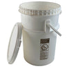 Pail with Screwtop, HDPE 6gal, 4/CS | 413554