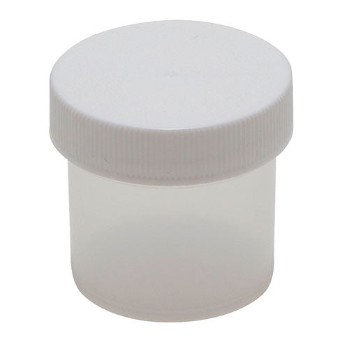 Jar Straight Side, PP 1 oz 43 mm, Polypropylene, 12/PK | 421115