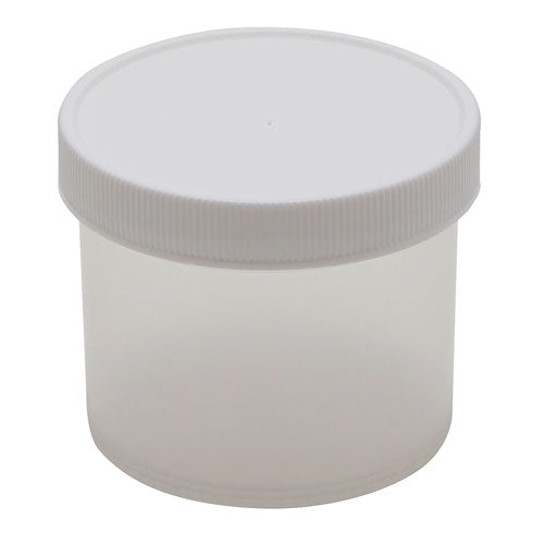 Jar Straight Side, PP 4 oz 70 mm, Polypropylene, 12/PK | 421135