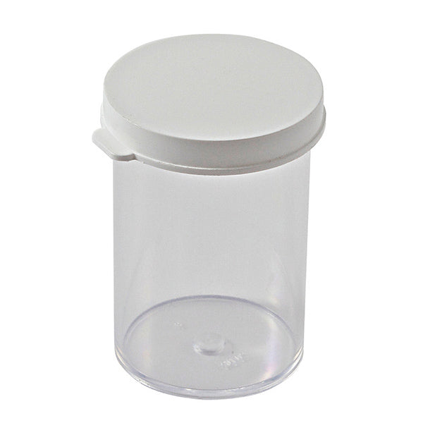 Container with Snap Cap, PS 20Dr Case/144, Polystyrene | 426364-20