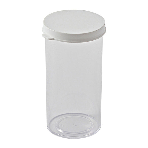 Container with Snap Cap, PS 40Dr Case/72, Polystyrene | 426364-40