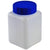 Bottle Wide Mouth Square, HDPE 500 mL, 10/CS | 501305-0500