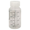 Bottle Wide Mouth Graduated, PP 125 mL, Polypropylene, 12/CS | 501505-0125