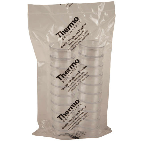Petri Dish Single Vent Pack/20, PS 50 mm, Polystyrene | 502014-07P