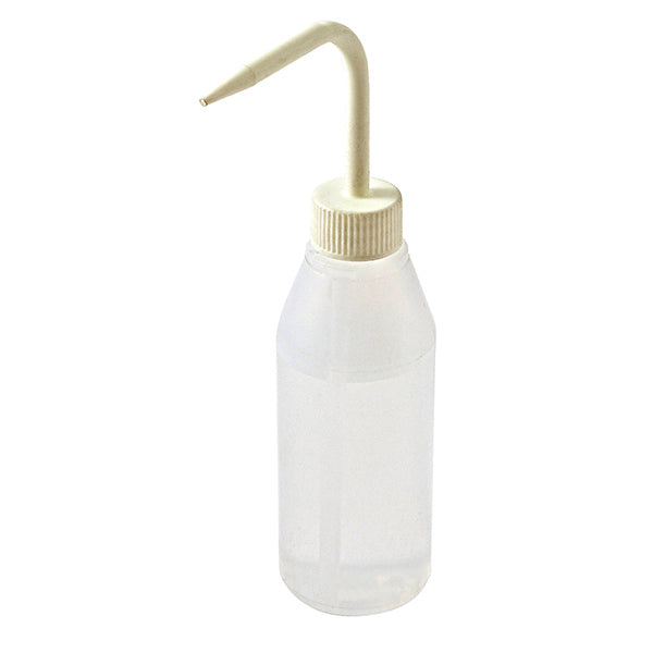 Washbottle Sloped Narrow Mouth White, LDPE 250 mL | 506805-0250
