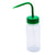 Washbottle Wide Mouth Green Cap, LDPE 250 mL | 506925-0004