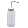 Washbottle Wide Mouth White Cap, LDPE 500 mL | 506935-0001