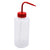 Washbottle Wide Mouth Red Cap, LDPE 1000 mL | 506945-0002