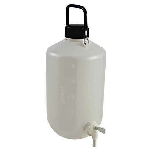 Carboy Narrow Mouth with Spigot, HDPE 5 L | 508655-0005