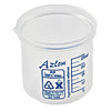 Beaker Square Graduated, PP 25 mL, Polypropylene, 10/CS | 522085-0025
