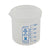 Beaker Square Graduated, PP 250 mL, Polypropylene, 10/CS | 522085-0250