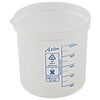 Beaker Square Graduated, PP 1000 mL, Polypropylene, 5/CS | 522085-1000