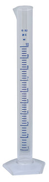 Cylinder Printed Graduated, PMP 10 mL, 2/PK | 537805-0010