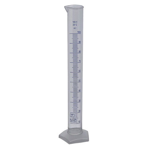 Cylinder Printed Graduated, PMP 100 mL, 2/PK | 537805-0100