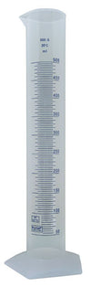 Cylinder Printed Graduated, PP 500 mL, Polypropylene | 537815-0500