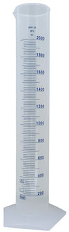 Cylinder Printed Graduated, PP 2000 mL, Polypropylene | 537815-2000